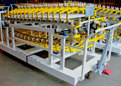 Rolling bases for supplying assembly lines with steering racks for an automobile production site - Ille et Vilaine (35)