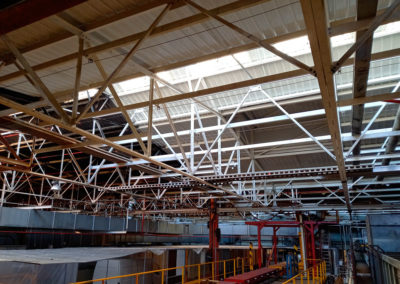 Framework of industrial building on automobile production site - Meurthe-et-Moselle (54)