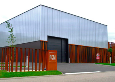 Habillage en tôle corten d’ABS Centre Métallurgique de Metz - Moselle (57)